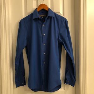 Kenneth Cole Reaction Blue Dress Shirt